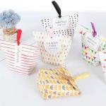 Custom logo printed party favor colorful goodie candy paper gift bag for kids