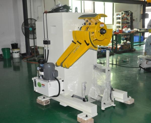 Buy cheap Motorized Press Feeding Line Hydraulic Decoiler Machine For Sheet Metal from wholesalers