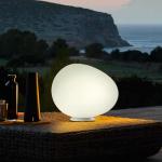 Italian Designer Table Lmap Modern Glass Table Lamps Night Bedside Gregg Lamp(WH