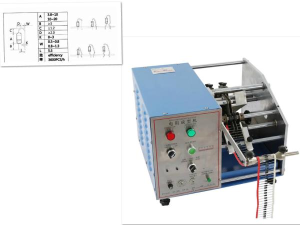 Buy cheap Motorized Efficiency Axial Lead Forming Machine For Taped Axial Components from wholesalers