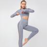 Buy cheap Women Yoga ApparelYoga Crop Top Seamless Leggings Gym Set High Waist Legging Pants from wholesalers