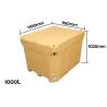 Buy cheap Plastic Rotational Molding 1000L Dry Ice Cold Box For Seafood from wholesalers