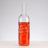 Buy cheap Wine Bottle 1L Clear Glass Bottle With Aluminum Cap Customized Logo from wholesalers
