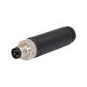 Buy cheap Straight Plastic M8 Waterproof Connector TPU DIN Male M8 Assembly Plug from wholesalers