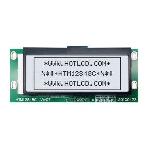 Buy cheap 128x48 Matrix Graphic LCD Module With SPI Interface HTM12848C from wholesalers