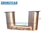 DIN 82607:1995-1 Stainless Steel Double Bitt Bollard Ship Towing Equipment