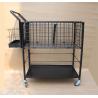 Buy cheap 800mm High 370mm Wide Sports Equipment Storage Rack Ballport 325 Ball Tennis Teaching Cart , Black Color from wholesalers