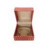 Buy cheap Small Pink Rigid Cardboard Luxury Gift Boxes Portable Bracelet Packaging Personalised Jewelry Boxes from wholesalers