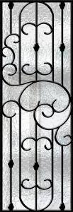 China Front Door Level Sound Insulation Inlaid Door Glass For Building Quality Products on sale