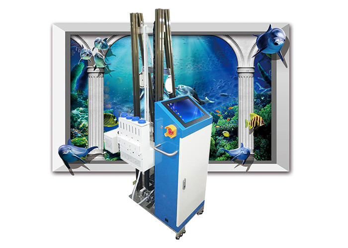 720*1440dpi Wall Picture Printer LCD Screen Wall Design Printing Machine