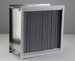 SS Frame High Temperature Air Filter H13 Hepa Air Purifier Aluminum Foil