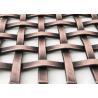 Buy cheap Antique Brass Stainless Steel Lock Crimp Wire Mesh For Room Partitions from wholesalers