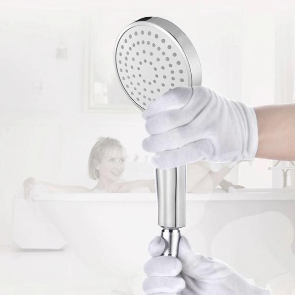 Water Pressure Stable Flow Large Abs Handheld Shower Head Graphic Design