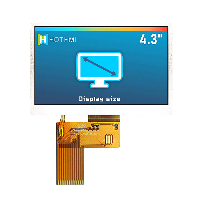 4.3" Inch Tft Lcd Display 480x272 IPS LCD Monitors TFT LCD Display Manufacturer