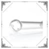 Buy cheap White Hookah Glass Downstem For Bubbler Bong Smoking Water Pipes from wholesalers