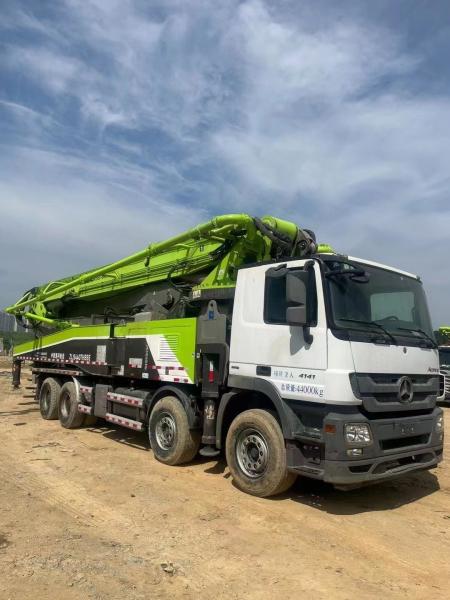 Zoomlion Used Concrete Pump Truck 56m Concrete Boom Pump with Mercedes Benz