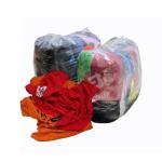 Australia hot selling colored t-shirt wiping rags Industrial rags 5kg 10kg 25kg