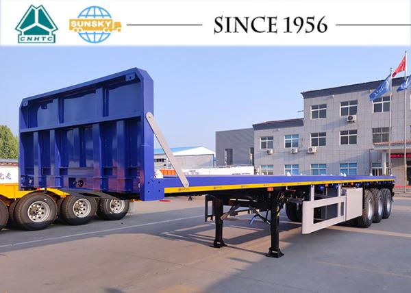 Buy cheap 3-Axle Flatbed Trailer Heavy Duty Flatbed Trailer TRI AXLE FLATDECK For Sale from wholesalers
