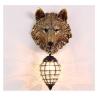 Buy cheap Resin Wolf Wall Lamps Vintage Wall Sconce Light Fixtures for Living Room Bedroom Loft Industrial Lamp (WH-VR-63) from wholesalers