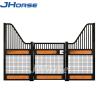 Buy cheap European 2.4m Horse Stall Fronts Mesh Black Powder Coating from wholesalers