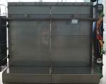 Wire Supermarket Display Shelves Powder Coated Finish Surface Treatment