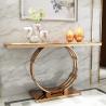 Buy cheap Contemporary Marble Console Tables With Stainless Steel - Elegant Design from wholesalers