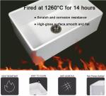 30 Inch Farmhouse Kitchen Sink And Cabinet For Bathroom Reversible Single Basin