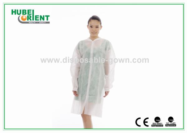 Buy cheap Comfortable Unicolor Disposable Use Lab Coat Non-Toxic For Hospital And Protect Body from wholesalers