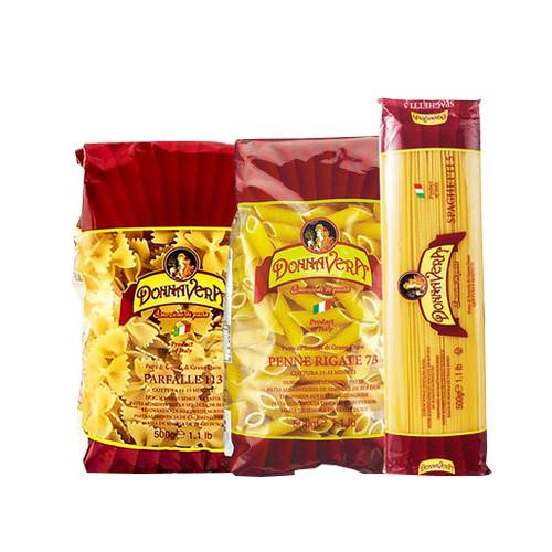 Wholesale best price clear BOPP plastic packaging for noodles/pasta bags