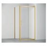 Buy cheap Aluminum Frame Foldable Glass Shower Screen For Bath,double sliding door from wholesalers