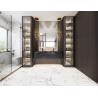 Buy cheap Luxurious Metal Sink Vanity Exquisite Marble Top Modern Bathroom Cabinet from wholesalers