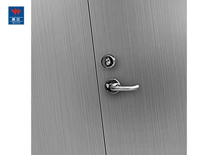 Stainless Steel Fire Rated Double Swing Door Reinforced Security Door