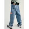 Buy cheap Street Wash And Make Old Men Pants Windproof Versatile Loose Baggy Jeans from wholesalers