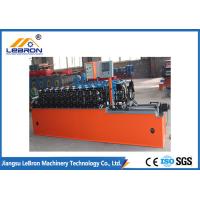 Buy cheap Orange color High strength smooth straight door frame cold roll forming machine product