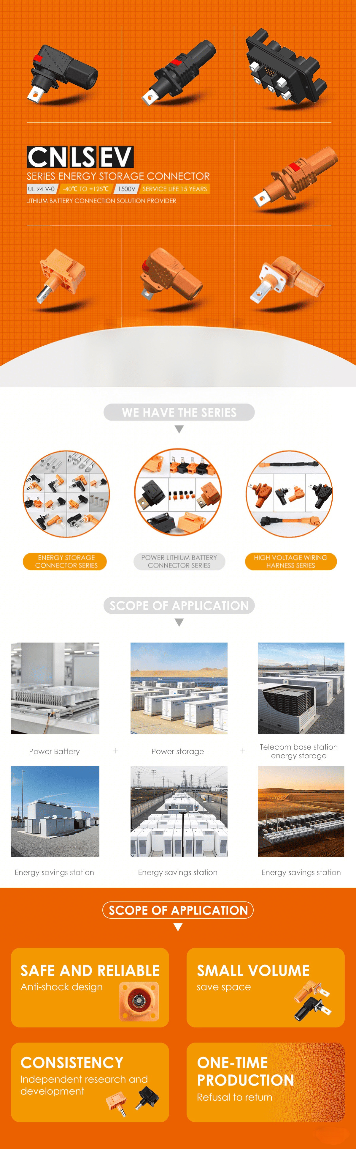 Energy Storage Ev Wire Battery Dc Connector 400a Hv Connectors For Current Applications Energy Storage Connector