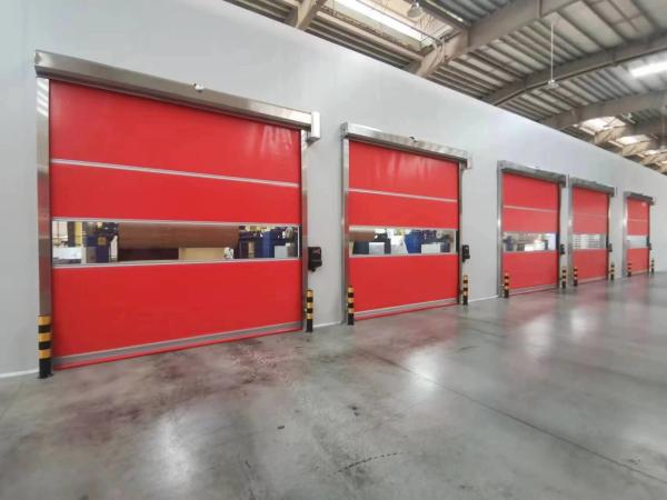 Buy cheap 0.75W Industrial Fast Door 220V / 380V Automatic Fast Doors Spring Free from wholesalers