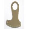 Buy cheap Shoe Shape Diamond Rock Cutting Blade Environment Friendly Vacuum Brazing Technology from wholesalers