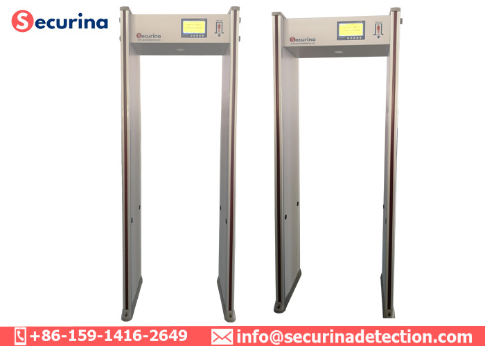 Arch Checkpoint Multi Zone Metal Detector Search Gate For Hotel Security Inspection