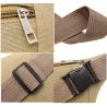 Buy cheap Large Capacity Canvas Waist Bag For Men Outdoor Leisure from wholesalers