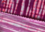 Antistatic Lycra Stripe Printed Nylon Spandex Fabric Bikini Fabric