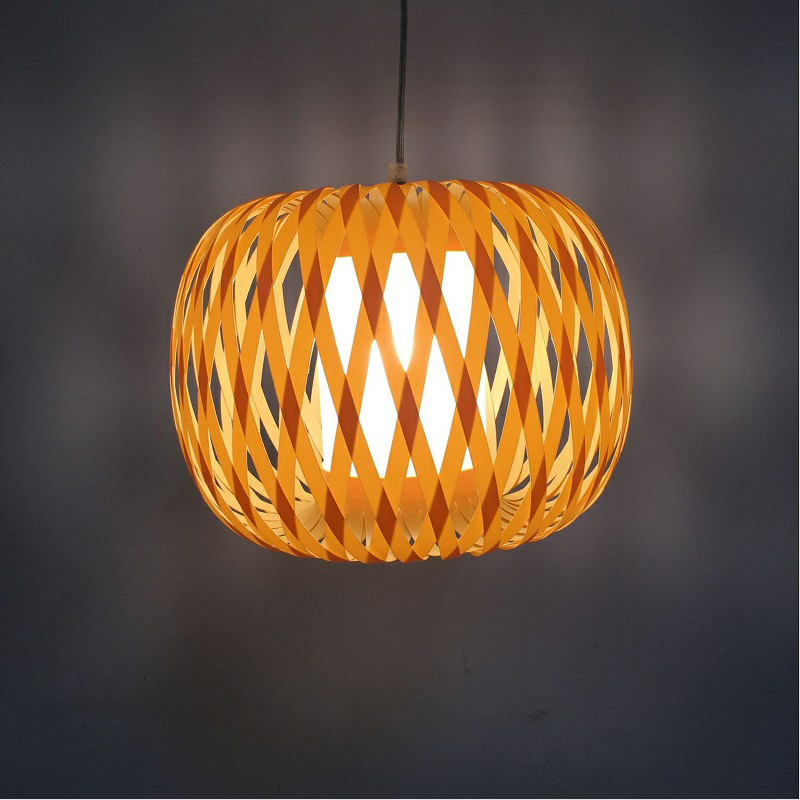 Polypropylene Pvc Lamp Shade Striped For Ceiling Light