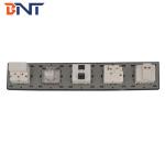 uk power multimedia aluminum hotel sockets with media hub/luxury hotel media hub