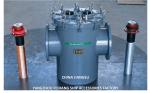 Marine Seawater Filter With MGPS-Marine Growth Prevention System Model AS350 CB