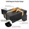 Buy cheap Gift Box With Lid Black Magnetic Close Decorative Boxes Christmas Thanksgiving Birthday Wedding Bridesmaid Gift from wholesalers