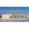 Buy cheap Customized Light Heavy Prefab Steel Workshop With Mmbrane Fabric Sail Finishing from wholesalers