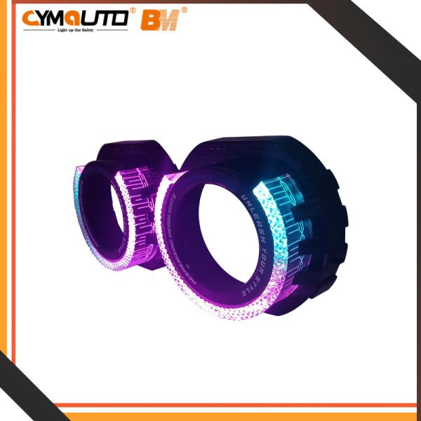 Buy cheap High Level Crystal Angel Eyes 7D Crystal Shroud 3 Inch WRGB Mode from wholesalers