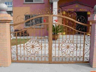 Buy cheap Prefabricated Garden Galvanized 6x6 Wrought Iron Fence from wholesalers