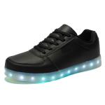 Android Phone App Control White Light Up Shoes , Teenager Tennis Shoes With