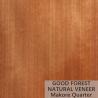 Buy cheap Color Makore Natural Wood Veneer Crown Cut Grain Customized Service from wholesalers