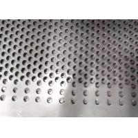 Buy cheap Stainless Steel 304 Perforated Metal Mesh 1mm Perforated Steel Screen Noise product